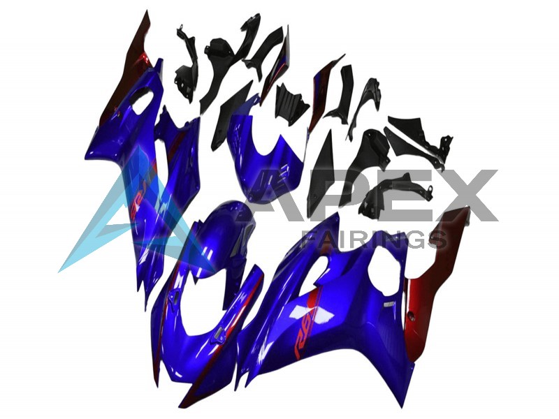 Blue Red - Yamaha R6 / YZF-R6 (2017-2020) ABS Fairings | Apex Fairings — view 3