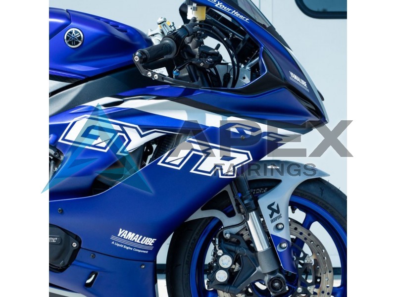 Blue Silver GYTR - Yamaha R6 / YZF-R6 (2017-2020) ABS Fairings | Apex Fairings — view 2