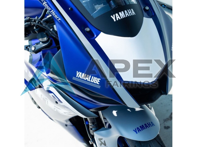 Blue Silver GYTR - Yamaha R6 / YZF-R6 (2017-2020) ABS Fairings | Apex Fairings — view 3