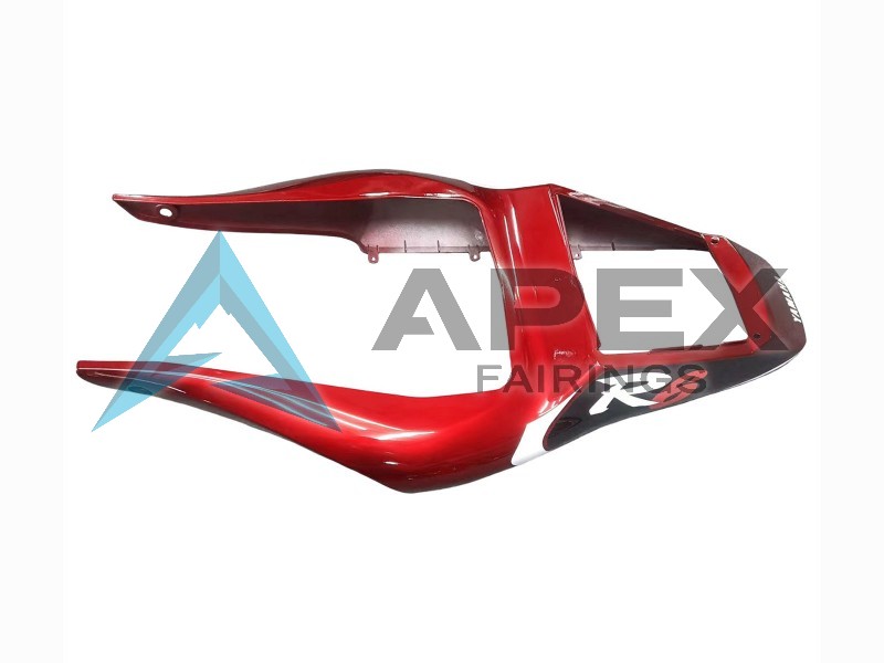 Red White Glossy Black - Yamaha R6 / YZF-R6 (1998-2002) ABS Fairings | Apex Fairings — view 4