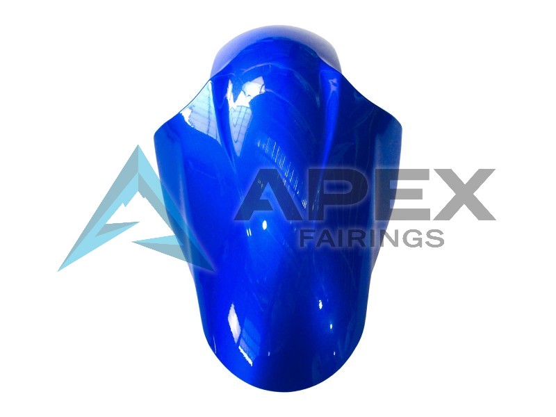 White Blue Glossy Black - Yamaha R6 / YZF-R6 (1998-2002) ABS Fairings | Apex Fairings — view 4