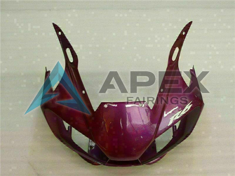 White Purple - Yamaha R6 / YZF-R6 (1998-2002) ABS Fairings | Apex Fairings — view 4