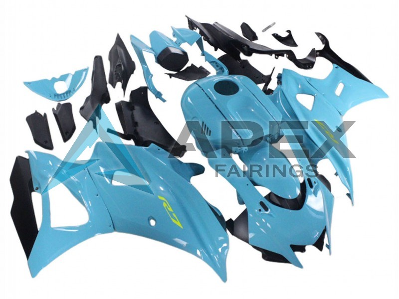 Blue - Yamaha R7 / YZF-R7 (2021-2025) ABS Fairings | Apex Fairings — view 2
