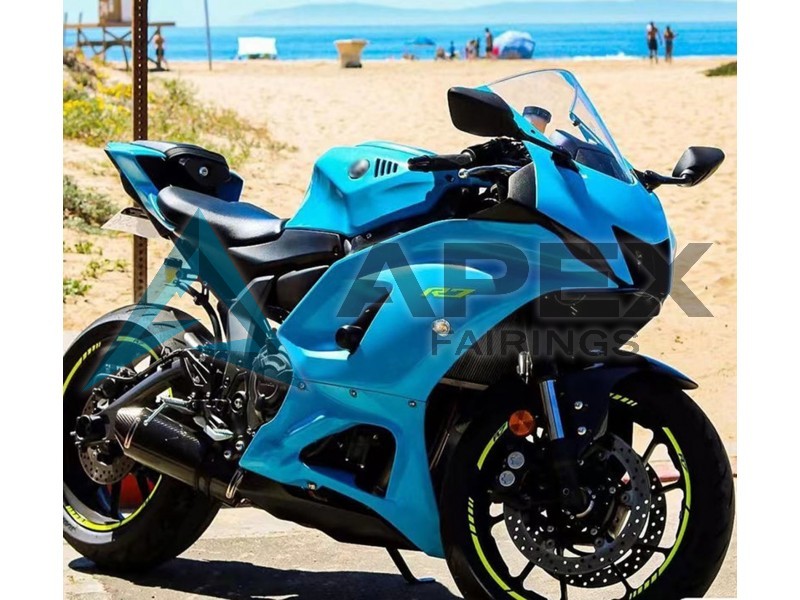 Blue - Yamaha R7 / YZF-R7 (2021-2025) ABS Fairings | Apex Fairings — view 4