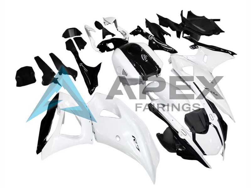 Glossy White - Yamaha R7 / YZF-R7 (2021-2025) ABS Fairings | Apex Fairings — view 2