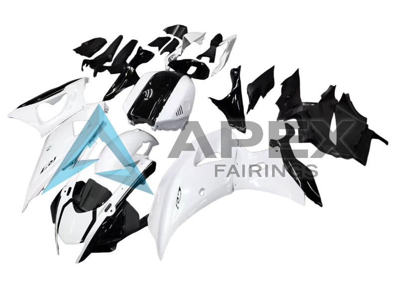 Glossy White - Yamaha R7 / YZF-R7 (2021-2025) ABS Fairings | Apex Fairings — view 3