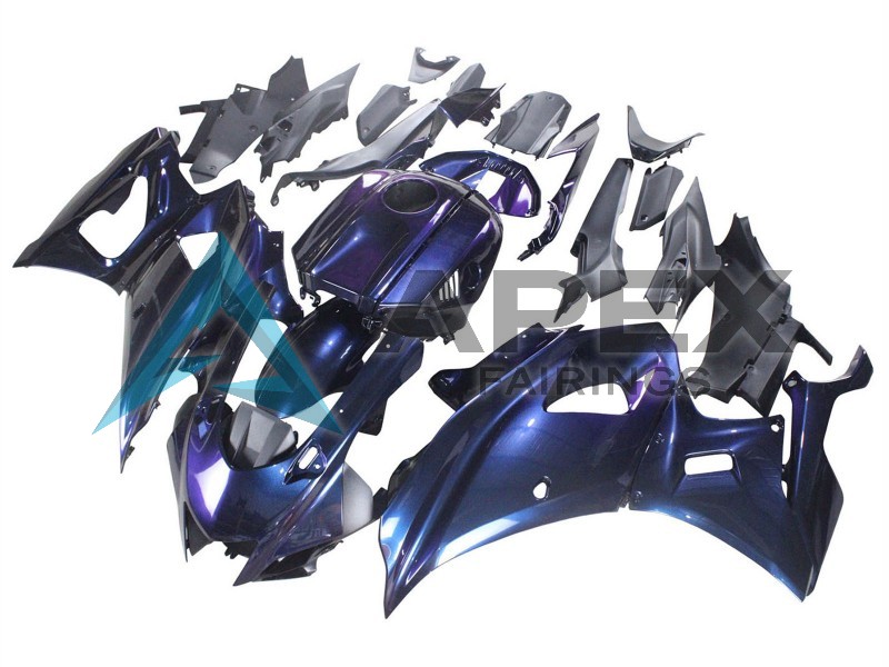 Gradient Blue Purple - Yamaha R7 / YZF-R7 (2021-2025) ABS Fairings | Apex Fairings — view 2