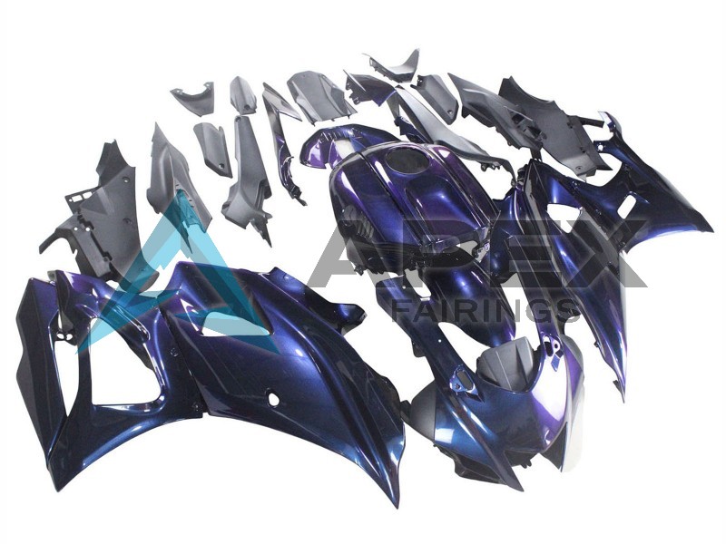 Gradient Blue Purple - Yamaha R7 / YZF-R7 (2021-2025) ABS Fairings | Apex Fairings — view 3