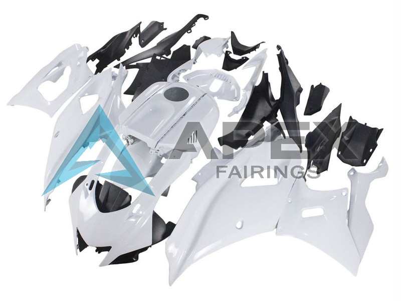 White - Yamaha R7 / YZF-R7 (2021-2025) ABS Fairings | Apex Fairings — view 3