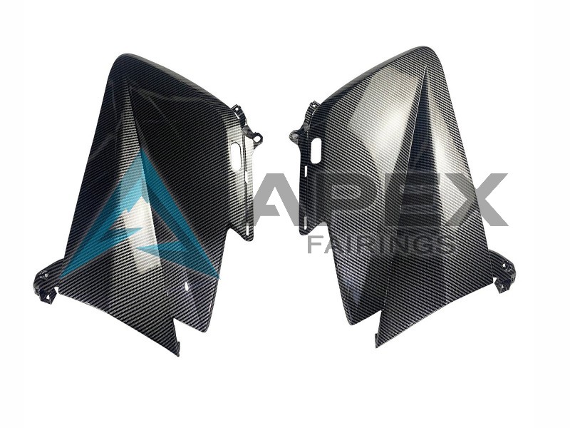 Black Carbon Fiber - Yamaha TMAX 530 / XP 530 (2012-2014) ABS Fairings | Apex Fairings — view 4