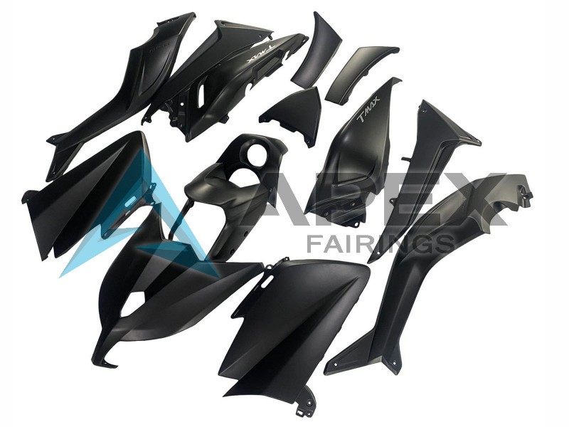 Matte Black - Yamaha TMAX 530 / XP 530 (2012-2014) ABS Fairings | Apex Fairings — view 3