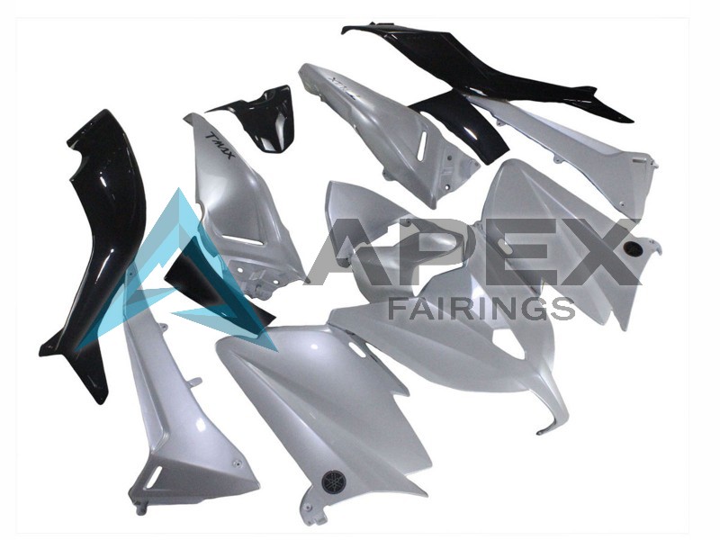 Silver - Yamaha TMAX 530 / XP 530 (2012-2014) ABS Fairings | Apex Fairings — view 2