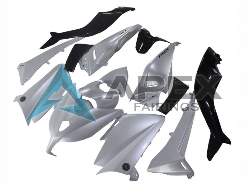 Silver - Yamaha TMAX 530 / XP 530 (2012-2014) ABS Fairings | Apex Fairings — view 3