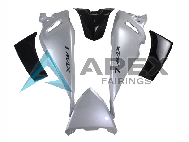Silver - Yamaha TMAX 530 / XP 530 (2012-2014) ABS Fairings | Apex Fairings — view 4
